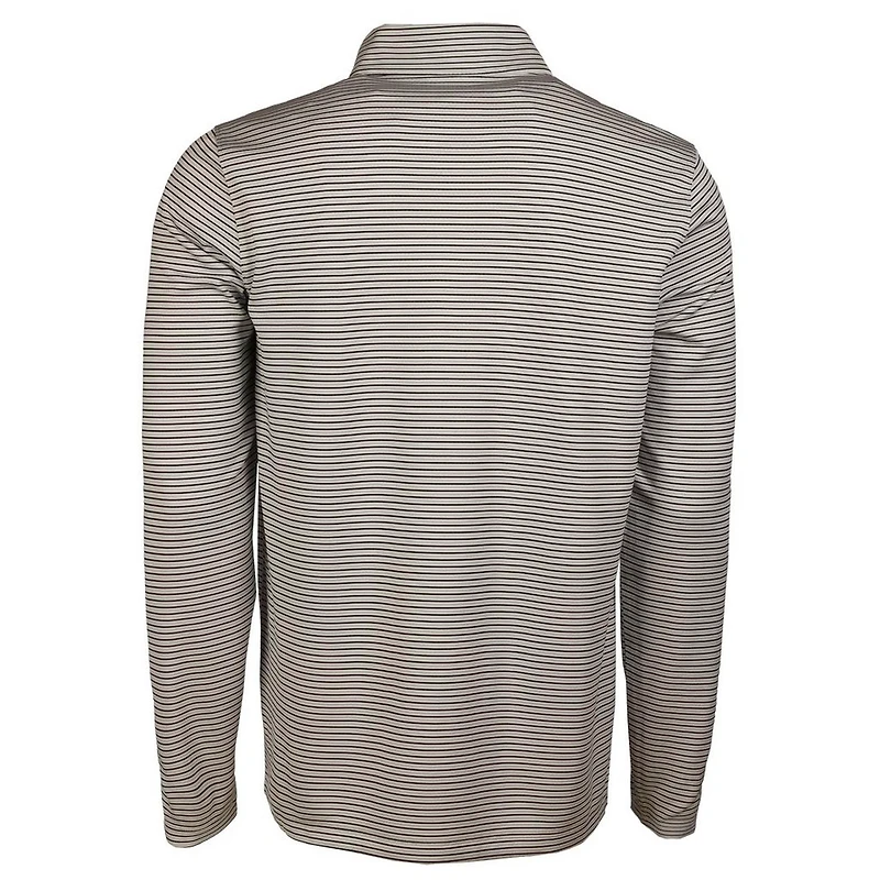 Men's Dri-Fit Victory Heather Stripe 1/ Zip Pullover