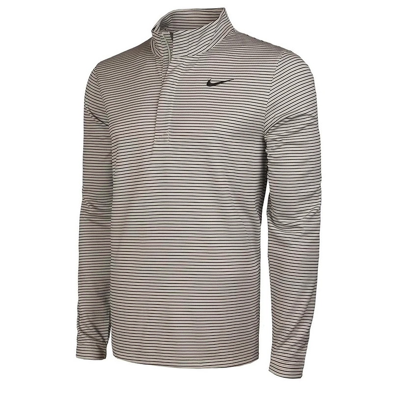 Men's Dri-Fit Victory Heather Stripe 1/ Zip Pullover