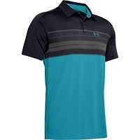Men's Vanish Chest Stripe Short Sleeve Polo