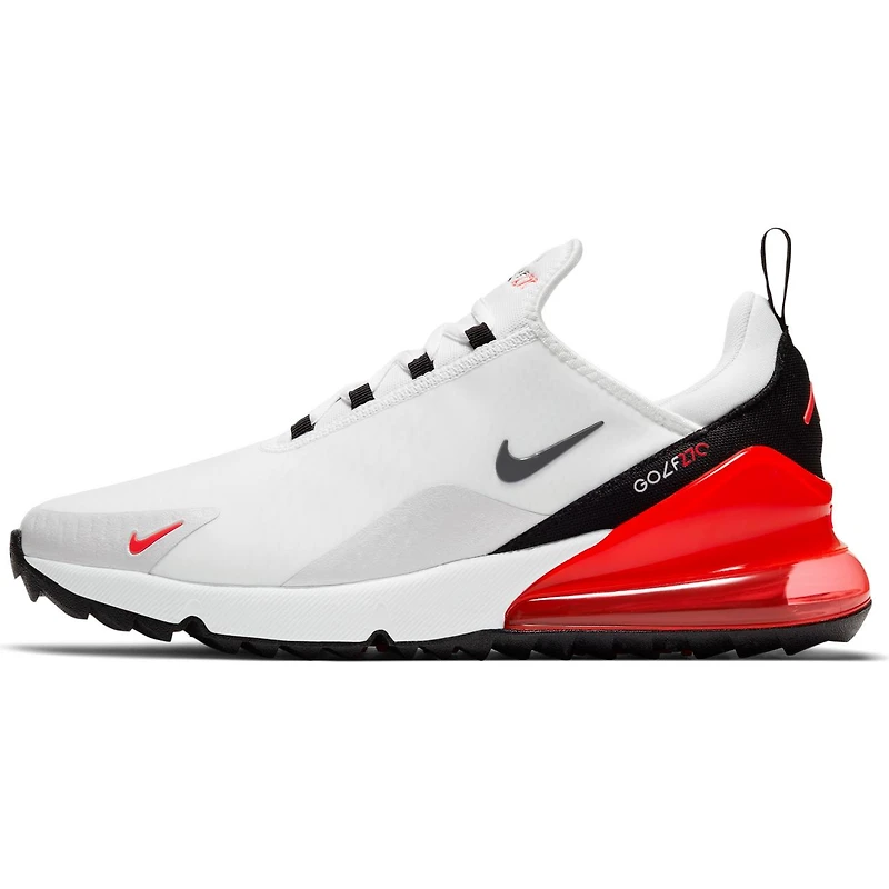 Air Max 270 G Spikeless Golf Shoe - White/Grey/Red