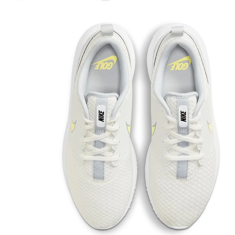Women's Roshe G Spikeless Golf Shoe - Ivory/Yellow