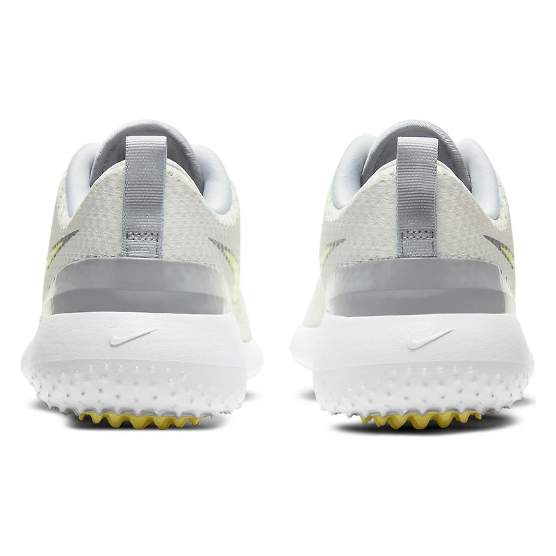 Women's Roshe G Spikeless Golf Shoe - Ivory/Yellow