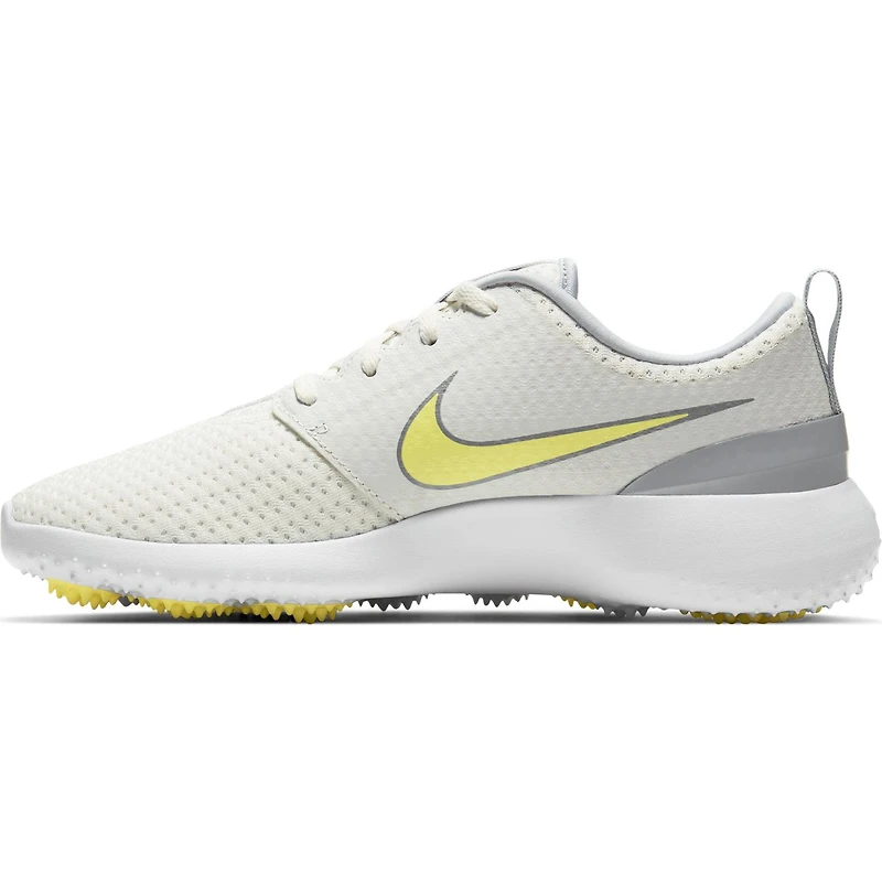 Women's Roshe G Spikeless Golf Shoe - Ivory/Yellow