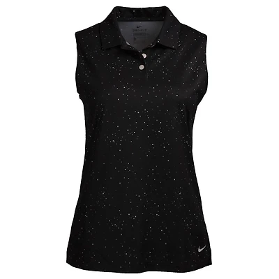 Women's Dri-Fit Victory Dot Printed Sleeveless Polo