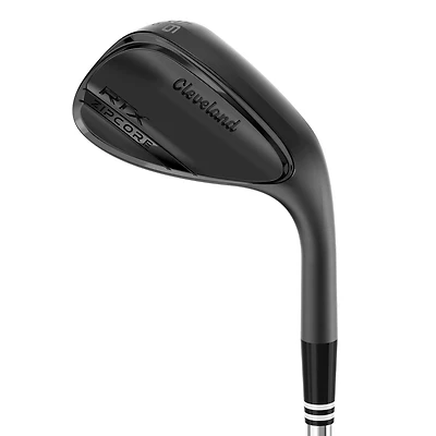 RTX Zipcore Black Satin Wedge with Steel Shaft