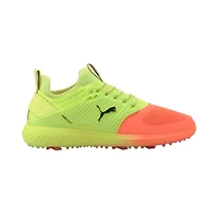 Men's Ignite PWRAdapt Caged Rise Up Spiked Golf Shoe - Yellow/Orange/Black