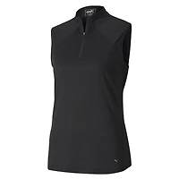 Women's Daily Golf Mockneck Sleeveless Top