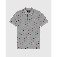 Men's Keesey All Over Print Short Sleeve Polo