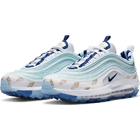 Air Max 97 G NRG US Open Spikeless Golf Shoe - White/Blue/Yellow