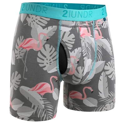 Men's Swing Shift Boxer Brief - Flamingo