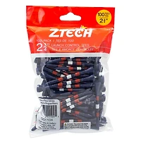Navy 3/4 Inch Tees with Red & White Stripes (100 Count