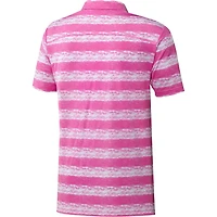 Men's Painted Stripe Short Sleeve Polo