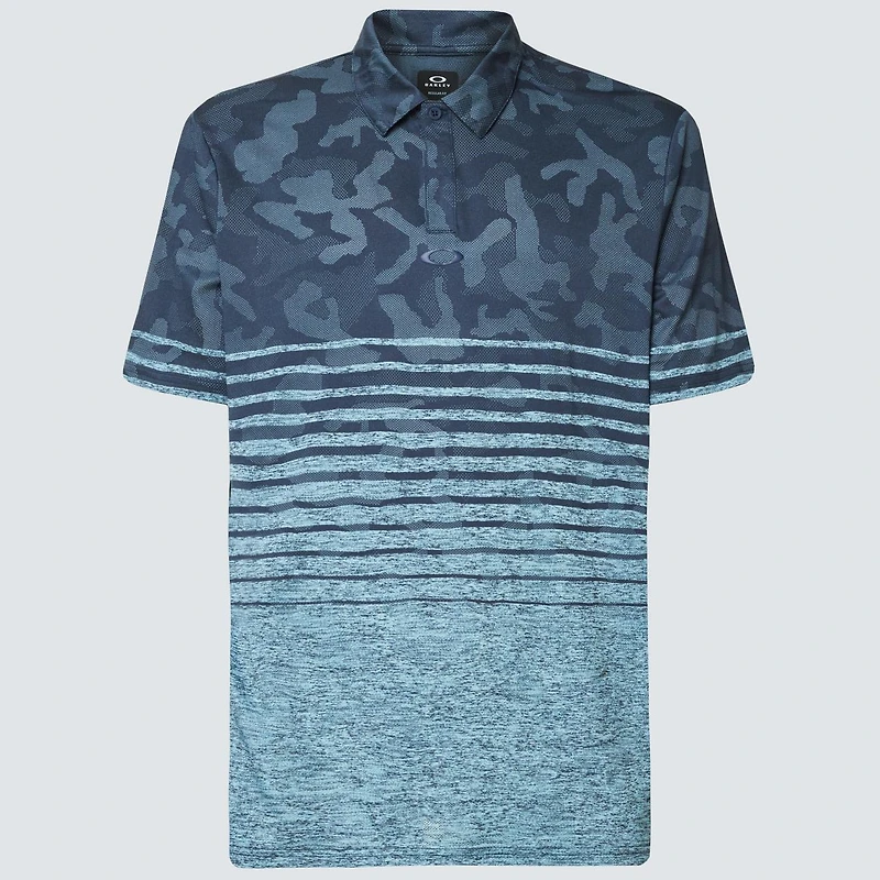Men's Camo Stripe Short Sleeve Polo