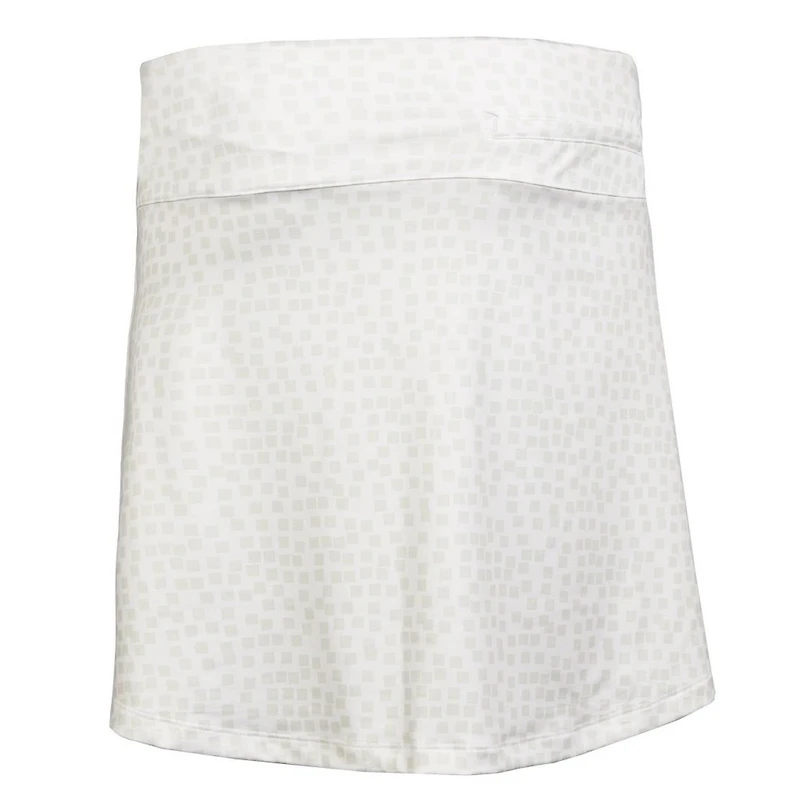 Women's UV Grid Print 17 Inch Skort