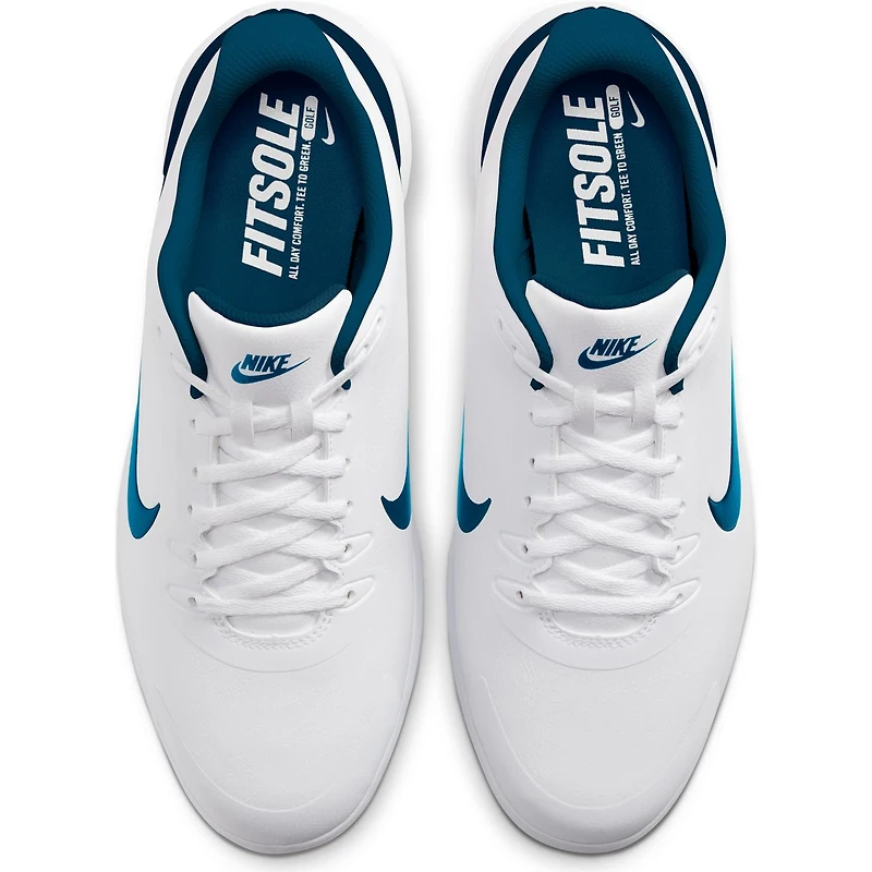 Men's Infinity G Spikeless Golf Shoe - White/Dark Blue