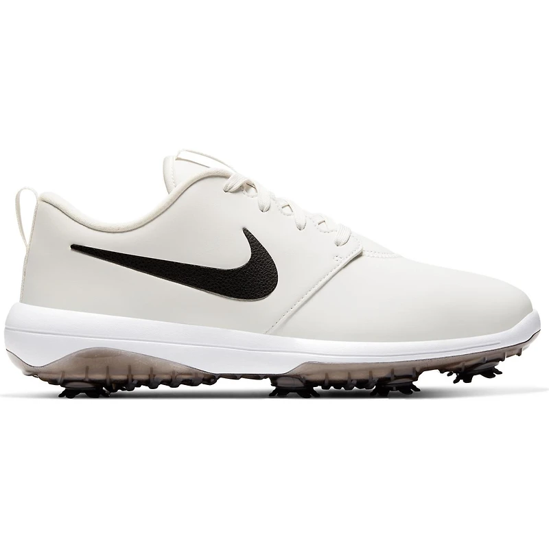 Men's Roshe G Tour Spiked Golf Shoe - Ivory/Black
