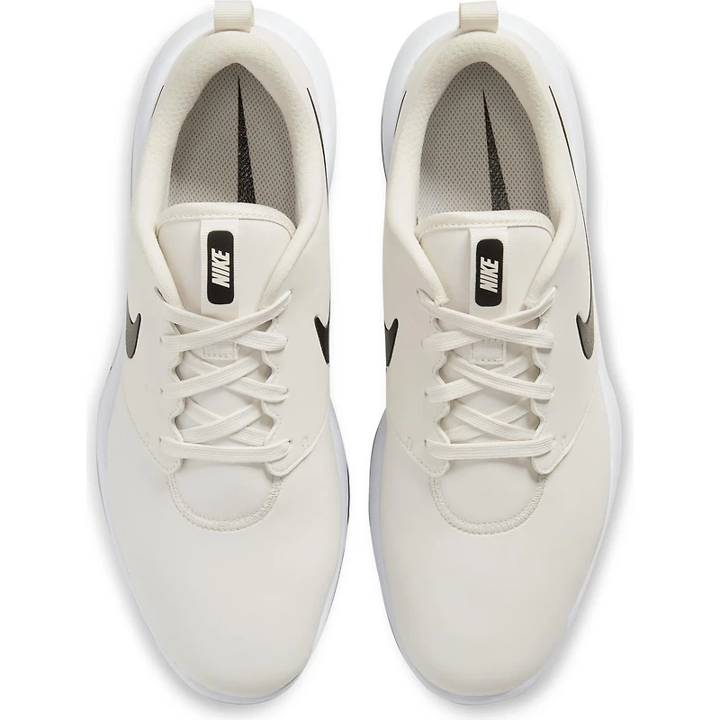 Men's Roshe G Tour Spiked Golf Shoe - Ivory/Black