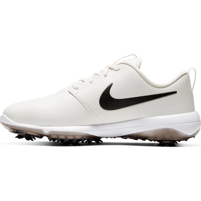 Men's Roshe G Tour Spiked Golf Shoe - Ivory/Black