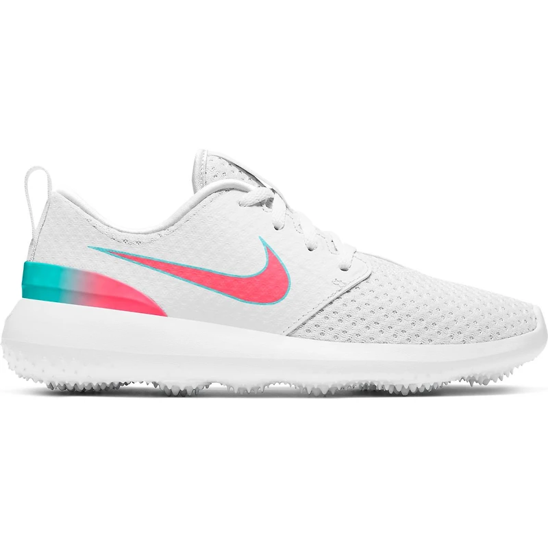Junior Roshe G  Spikeless Golf Shoe - White/Multi