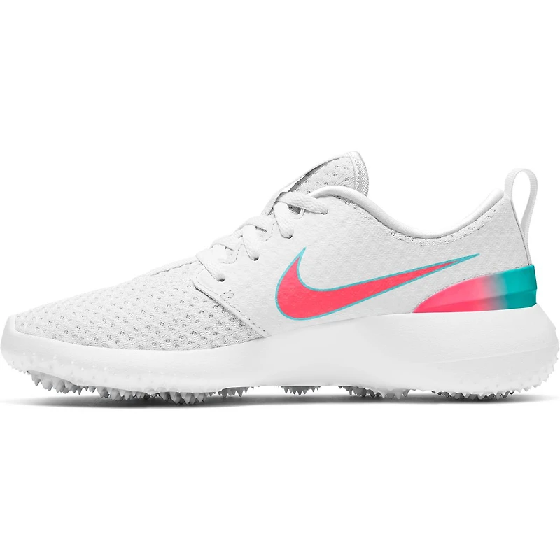 Junior Roshe G  Spikeless Golf Shoe - White/Multi