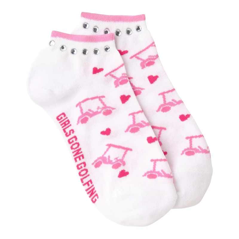Women's Girls Gone Golfing Ankle Sock
