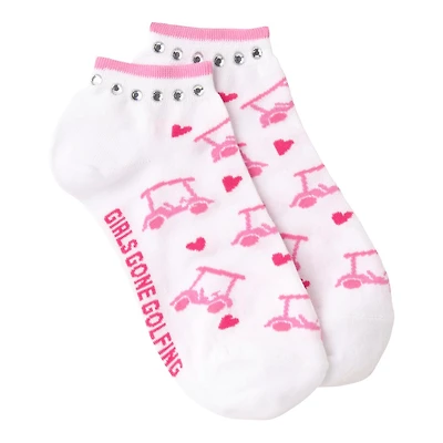 Women's Girls Gone Golfing Ankle Sock