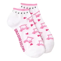 Women's Girls Gone Golfing Ankle Sock