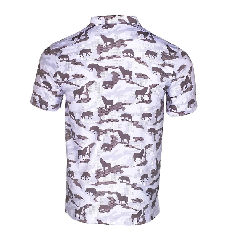 Men's Lone Wolf Short Sleeve Polo