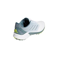 Men's ZG 21 Spiked Golf Shoe - White/Grey/Yellow
