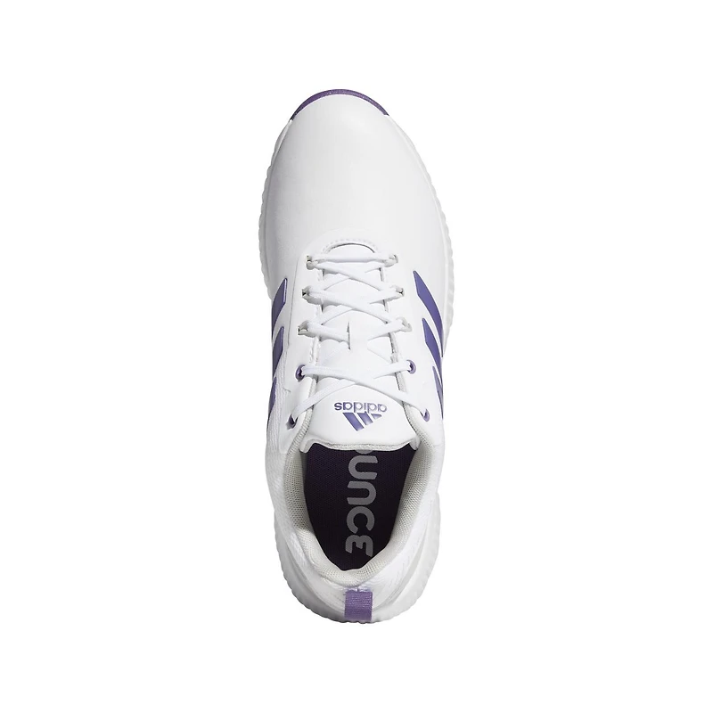 Women's Response Bounce 2 Spiked Golf Shoe  - White/Purple/Grey