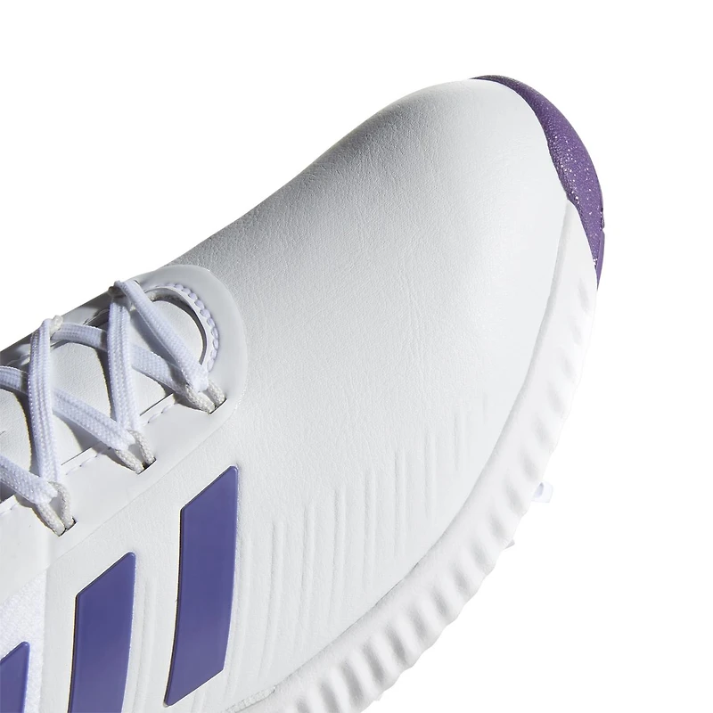 Women's Response Bounce 2 Spiked Golf Shoe  - White/Purple/Grey