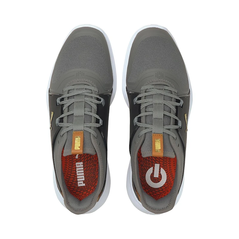 Men's Ignite Fasten 8 Spikeless Golf Shoe - Grey/Black