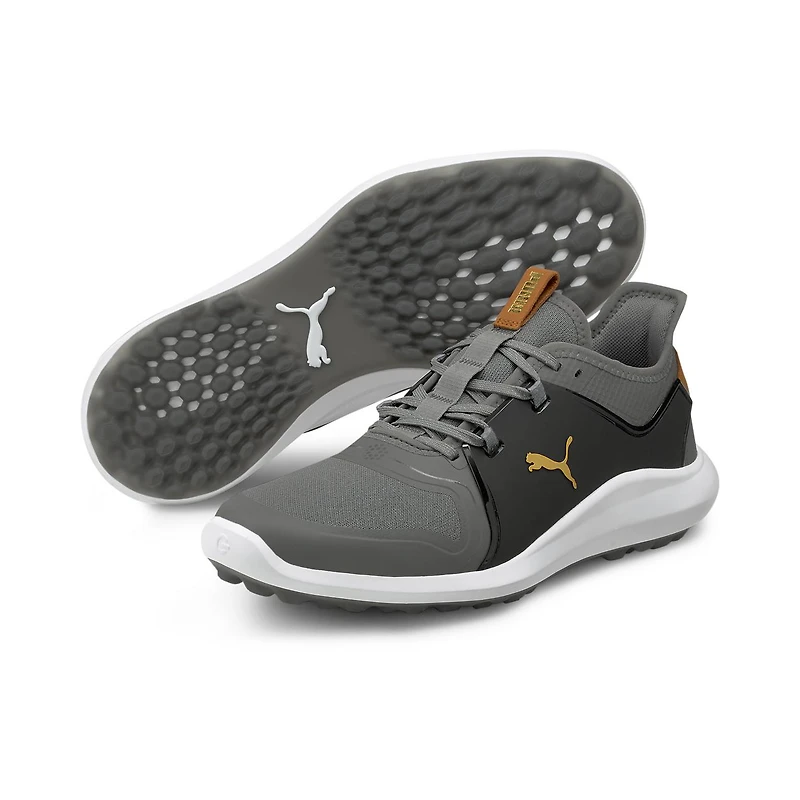 Men's Ignite Fasten 8 Spikeless Golf Shoe - Grey/Black