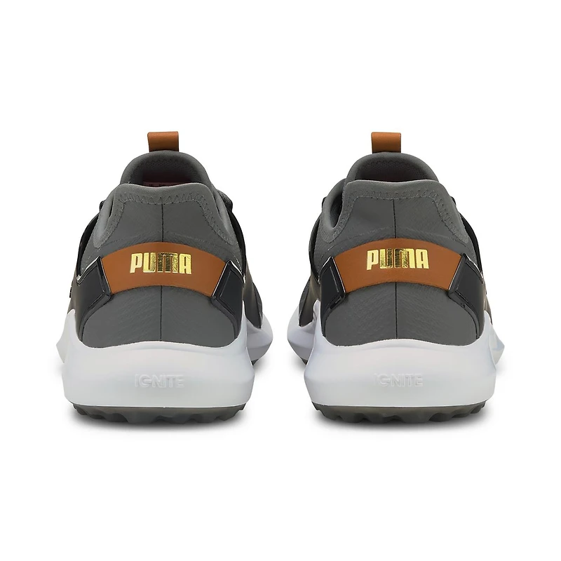 Men's Ignite Fasten 8 Spikeless Golf Shoe - Grey/Black