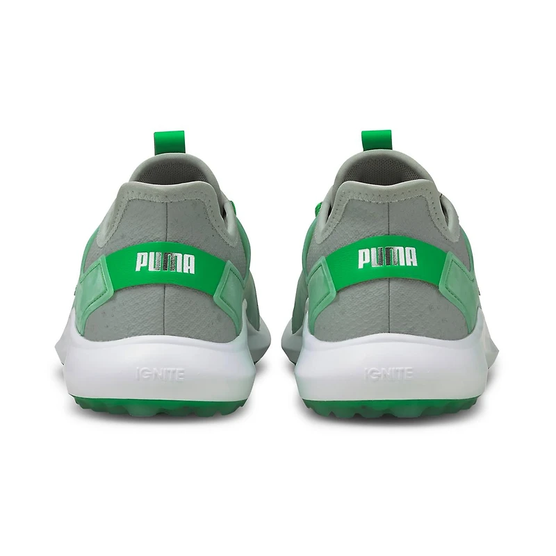 Men's Ignite Fasten 8 Flash FM Limited Edition Spikeless Golf Shoe - Grey/Light Green