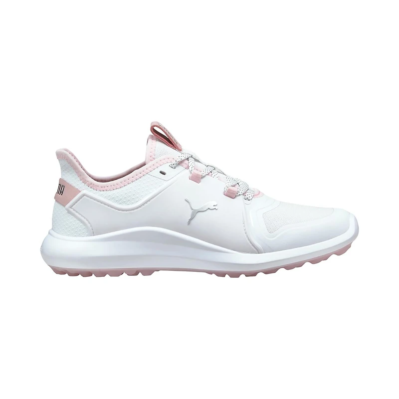 Women's Ignite Fasten 8 Spikeless Golf Shoe - White/Light Pink