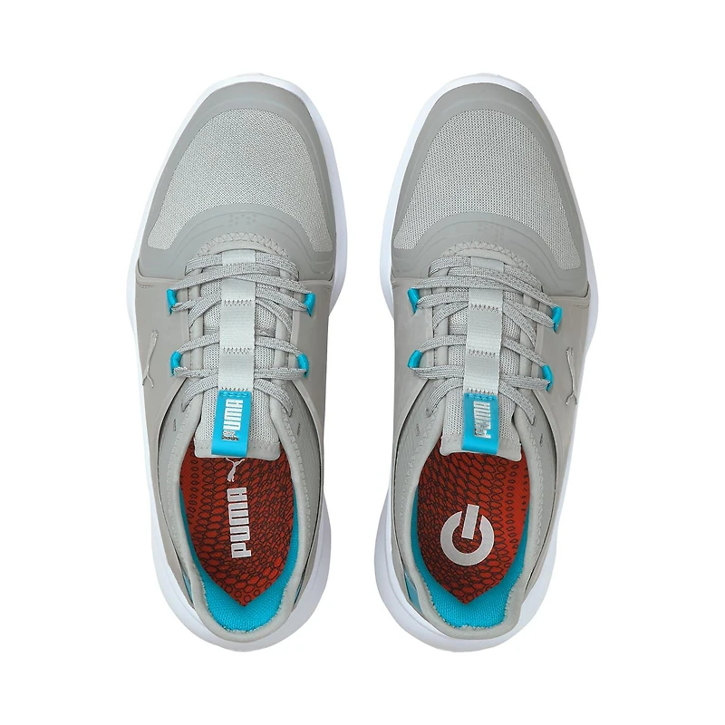 Women's Ignite Fasten 8 Spikeless Golf Shoe - Grey/Blue