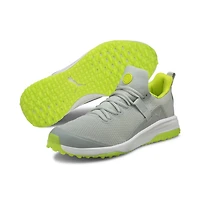 Junior Fusion EVO Spikeless Golf Shoe - Grey/Green