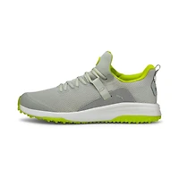 Junior Fusion EVO Spikeless Golf Shoe - Grey/Green