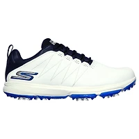Men's Go Golf Pro 4 Legacy Spiked Shoe - White/Navy