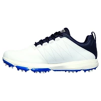 Men's Go Golf Pro 4 Legacy Spiked Shoe - White/Navy