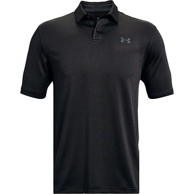 Men's Performance Stripe Short Sleeve Polo