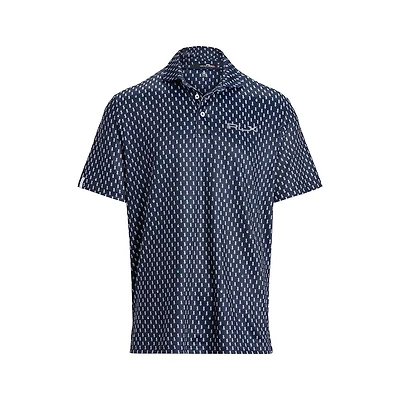 Men's Airflow Punchy Pineapple Short Sleeve Polo