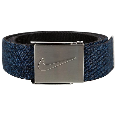 Men's Reversible Stretch Heathered Web Belt