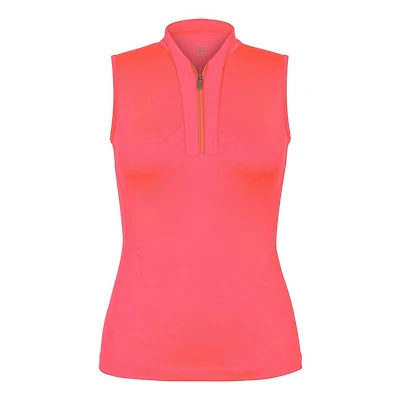 Women's Tilly Zip Sleeveless Top