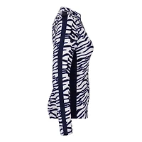 Women's Eli Zebra Print UPF 50+ Longsleeve Top