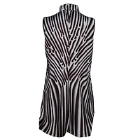 Women's Molten Print Sleeveless Dress