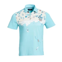 Men's Pete in Miami Beach Short Sleeve Polo