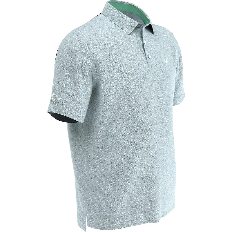 Men's All Over Printed Swing Tech Short Sleeve Polo