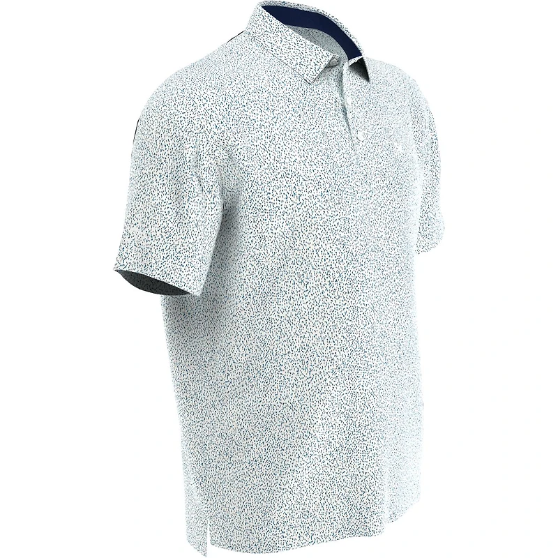 Men's All Over Printed Swing Tech Short Sleeve Polo